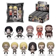 3D Foam Collectible Bag Clips - Attack On Titan - S03 - 24pc Blind Bag Display