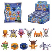 3D Foam Collectible Bag Clips - Digimon - S03 - 24pc Blind Bag Display