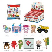 3D Foam Collectible Bag Clips - Hasbro Brands - S04 - 24pc Blind Bag Display