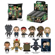 3D Foam Collectible Bag Clips - Aliens - S03 - 24pc Blind Bag Display