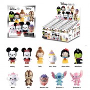 3D Plush Collectible Bag Clips - Disney - S01 - 24pc Blind Bag Display