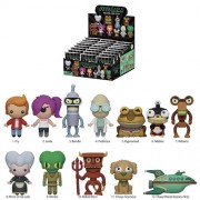 3D Foam Collectible Bag Clips - Futurama - S01 - 24pc Blind Bag Display