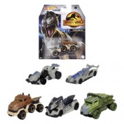 1:64 Scale Diecast - Hot Wheels - Jurassic World - Character Cars Assortment