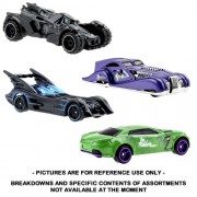 1:64 Scale Diecast - Hot Wheels - Batman Themed Vehicle Assortment