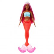 Barbie Dolls - Mermaid (Magenta Hair / Tropical Red Tail And Headband Accessories)