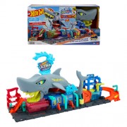 1:64 Scale Diecast - Hot Wheels City - Ultra Shark Car Wash