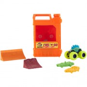 1:64 Scale Diecast - Hot Wheels Monster Trucks - Fuel N’ Go Playset