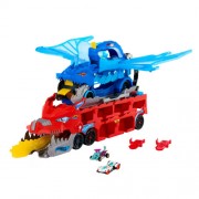 1:64 Scale Diecast - Hot Wheels City - Ultimate Dual Dragon Transporter
