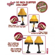 Clapper - Christmas Story - 20" Deluxe Clapper w/ Leg Lamp