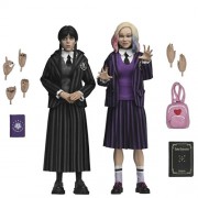 Retro Clothed Action Figures - Wednesday (TV Series 2022) - 8" Wednesday & Enid (Nevermore) 2-Pack
