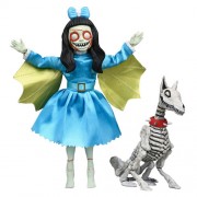 Retro Clothed Action Figures - The Beauty Of Horror - 6" Ghouliana w/ Poppet Her Undead Dog