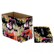 Comic Books Storage - DC - Harley Quinn Flower Short Box