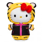 Hello Kitty Plush - 13" Hello Kitty Tiger (Black & Cream Edition)