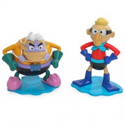 SpongeBob SquarePants Figures - Mermaidman & Barnacleboy Vinyl Mini Figure 2-Pack