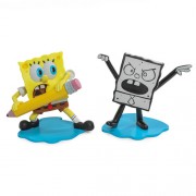 SpongeBob SquarePants Figures - SpongeBob & DoodleBob Vinyl Mini Figure 2-Pack