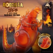 Godzilla Figures - Godzilla x Doktor A - 8" Godzilla Vinyl Art Figure (Burning Edition)