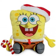HugMe Plush - SpongeBob Squarepants - 16" Santa SpongeBob (Shake Action)