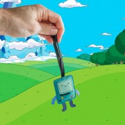 Adventure Time Accessories - BMO Leather Charm