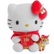 Hello Kitty Plush - 13" Hello Kitty (Lucky Horse)