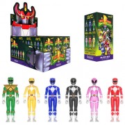 ReAction Figures - Mighty Morphin Power Rangers - W01 - 12pc Blind Box Display