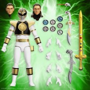 S7 ULTIMATES! Figures - Mighty Morphin Power Rangers - W04 - White Ranger
