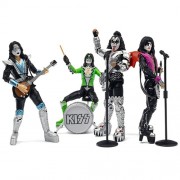 BST AXN Best Action Figures - KISS - 5" Signature Colors (Vegas Outfits) 4-Pack (SDCC) Exclusive