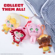 Strawberry Shortcake Plush - 12pc Backpack Clip Assorted Display