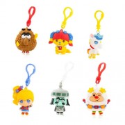 Rainbow Brite Backpack Clips - 24pc 2.5" Blind Bag CheeBee Display
