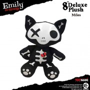 Emily the Strange Plush -  8" Miles Deluxe Skele-Posse Plush