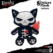 Emily the Strange Plush -  8" Sabbath Deluxe Skele-Posse Plush
