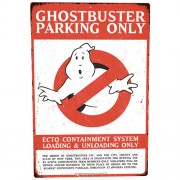 Prop Replicas - Ghostbusters - Parking Metal Sign