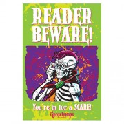 Prop Replicas - Goosebumps - Reader Beware Metal Sign