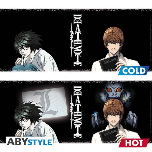 Drinkware - Death Note - Kira & L Heat Change Mug