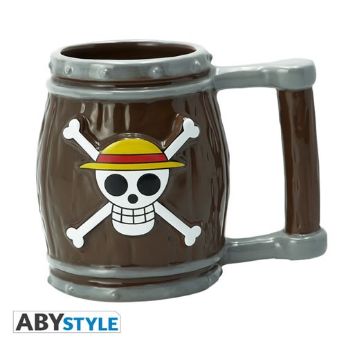 Drinkware - One Piece - Barrel 3D Mug