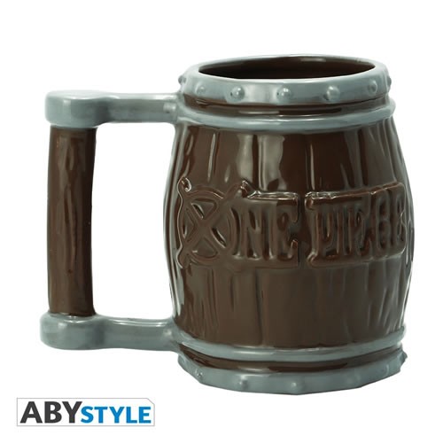 Drinkware - One Piece - Barrel 3D Mug