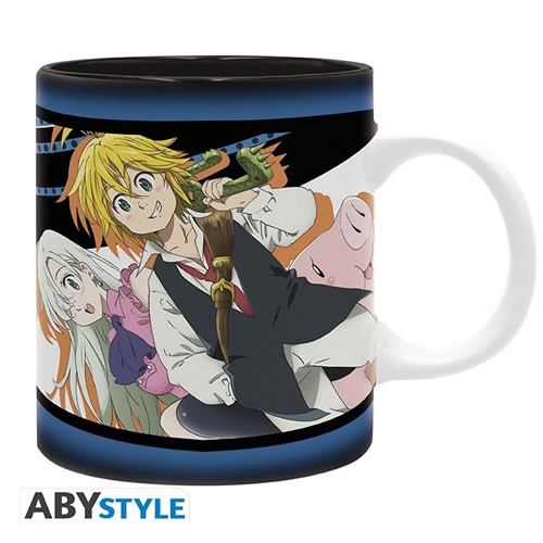 Drinkware - The Seven Deadly Sins - Meliodas, Elizabeth & Hawk Mug