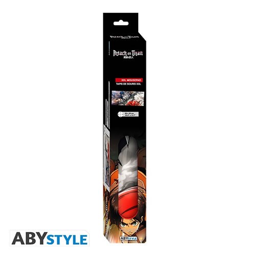 Computer Accessories - Attack On Titan - Eren Vs Colossal Titan XXL Gaming Mousepad