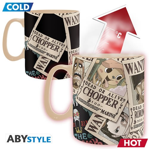 Drinkware - One Piece - Wanted Heat Change Mug