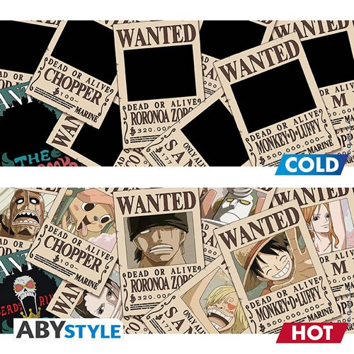 Drinkware - One Piece - Wanted Heat Change Mug