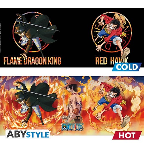 Drinkware - One Piece - Luffy & Sabo Heat Change Mug