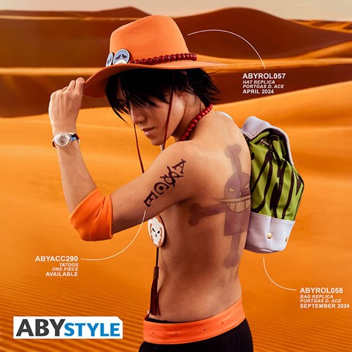 Backpacks & Bags - One Piece - Portgas D. Ace Replica Bag