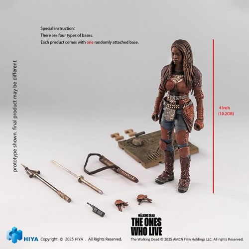 Exquisite Mini Series Figures - The Walking Dead: The Ones Who Live - 1/18 Scale Michonne