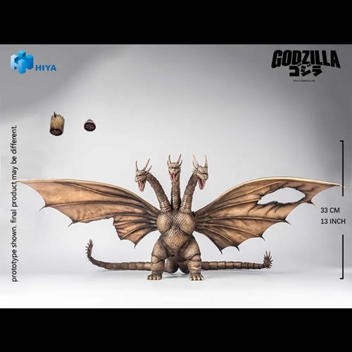 Exquisite Basic Series Figures - Godzilla Vs. King Ghidorah - 13" King Ghidorah (Battle Damaged Ver)