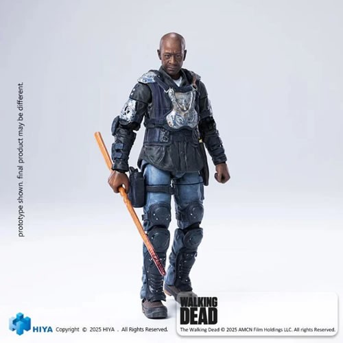 Exquisite Mini Series Figures - The Walking Dead - 1/18 Scale Morgan