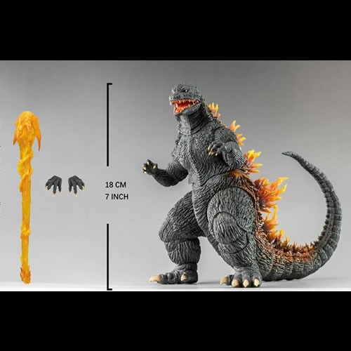 Exquisite Basic Series Figures - Godzilla 2000: Millennium (1999 Movie) - 7" Godzilla (Heat Ray)