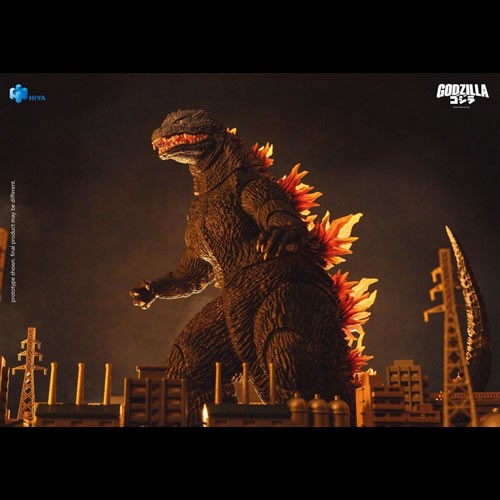Exquisite Basic Series Figures - Godzilla 2000: Millennium (1999 Movie) - 7" Godzilla (Heat Ray)