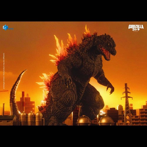 Exquisite Basic Series Figures - Godzilla 2000: Millennium (1999 Movie) - 7" Godzilla (Heat Ray)