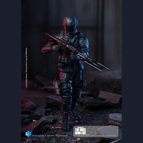 Exquisite Mini Series Figures - The Walking Dead: The Ones Who Live - 1/18 Scale CRM Soldier