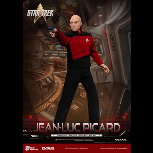 Dynamic 8-ction Heroes Figures - Star Trek VII: Generations (1994 Movie) - DAH-129P Jean-Luc Picard