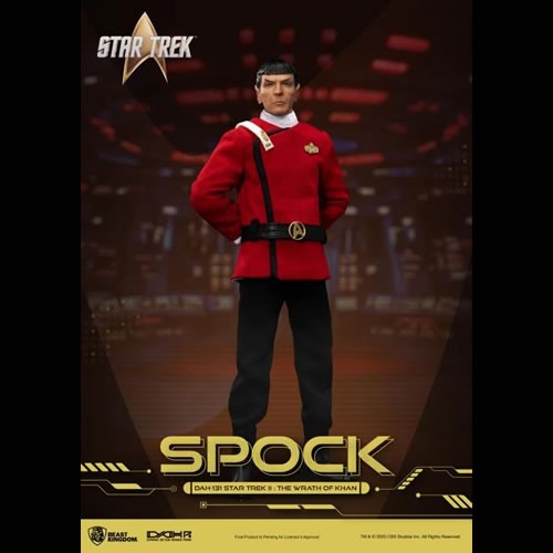 Dynamic 8-ction Heroes Figures - Star Trek II: The Wrath Of Khan (1982 Movie) - DAH-131P Spock